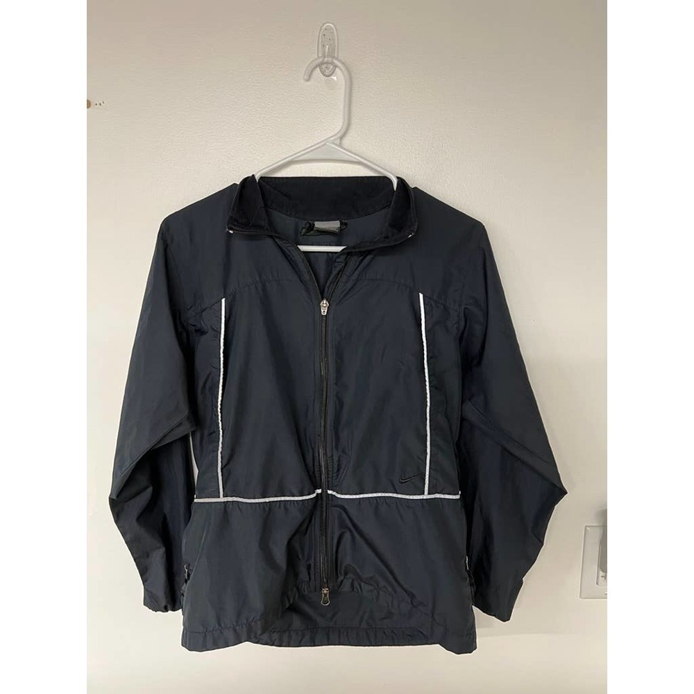Nike Black and White Windbreaker